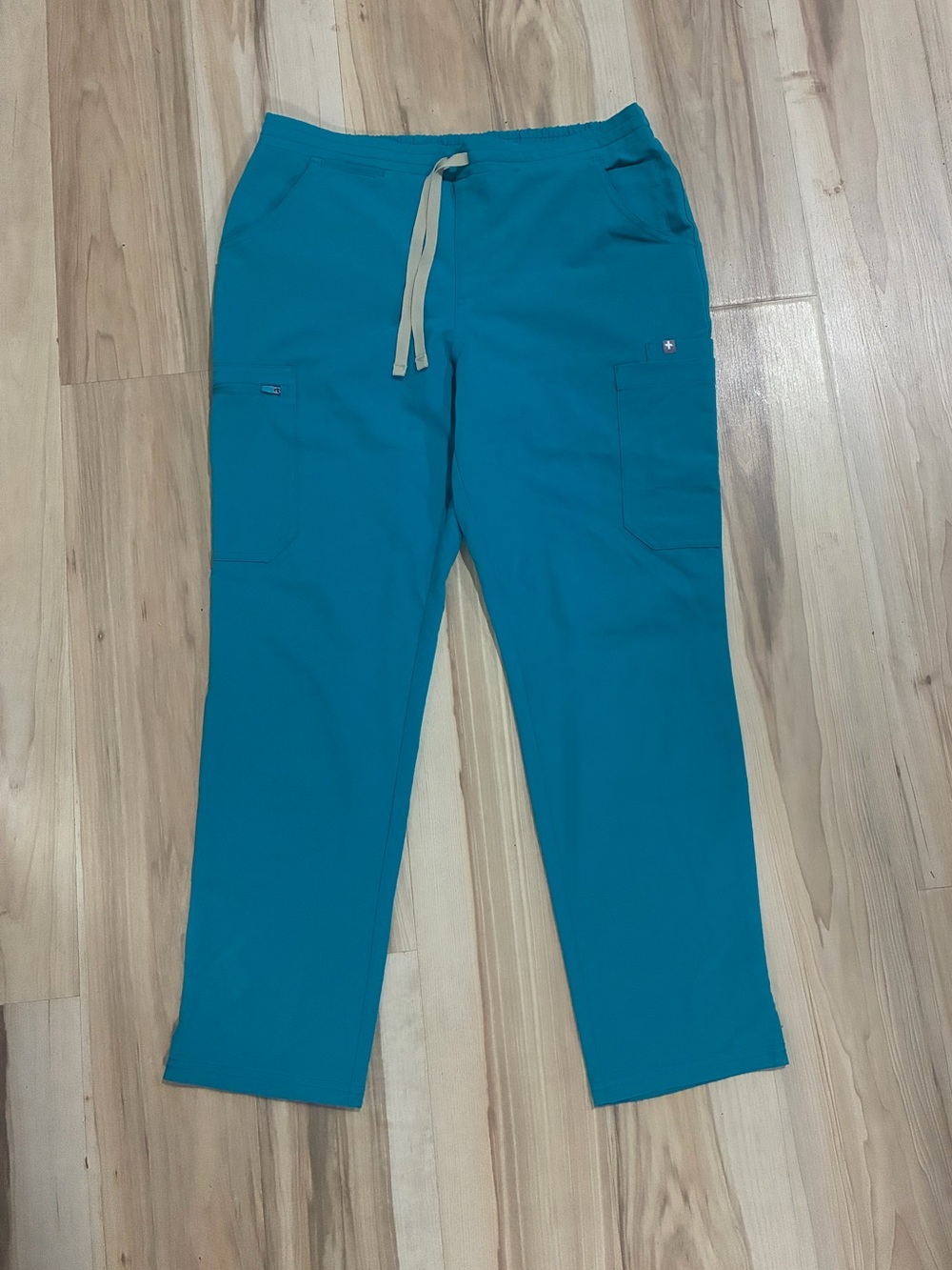 Figs Teal Yola Scrub Pants